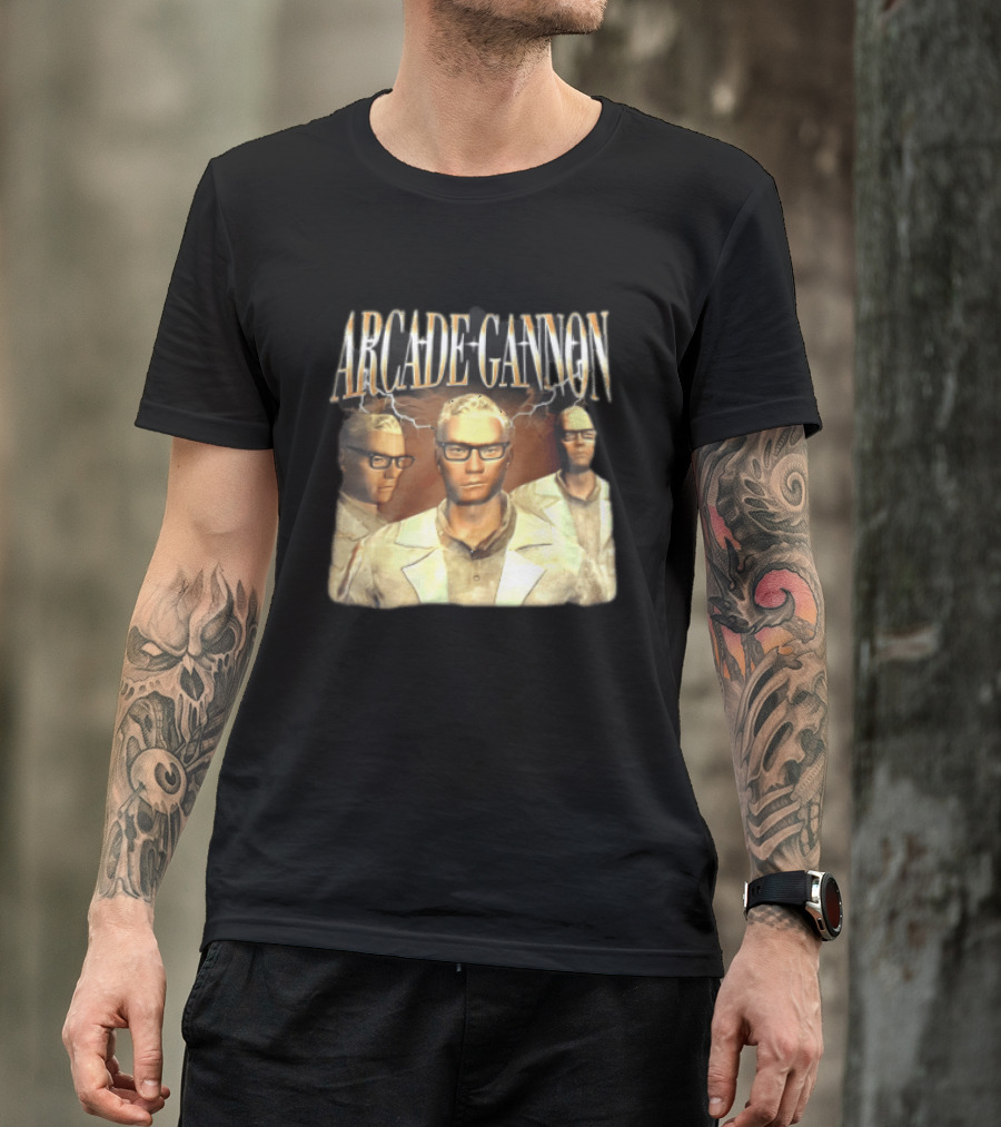 Arcade Gannon Bootleg Lightning Trio T-Shirt