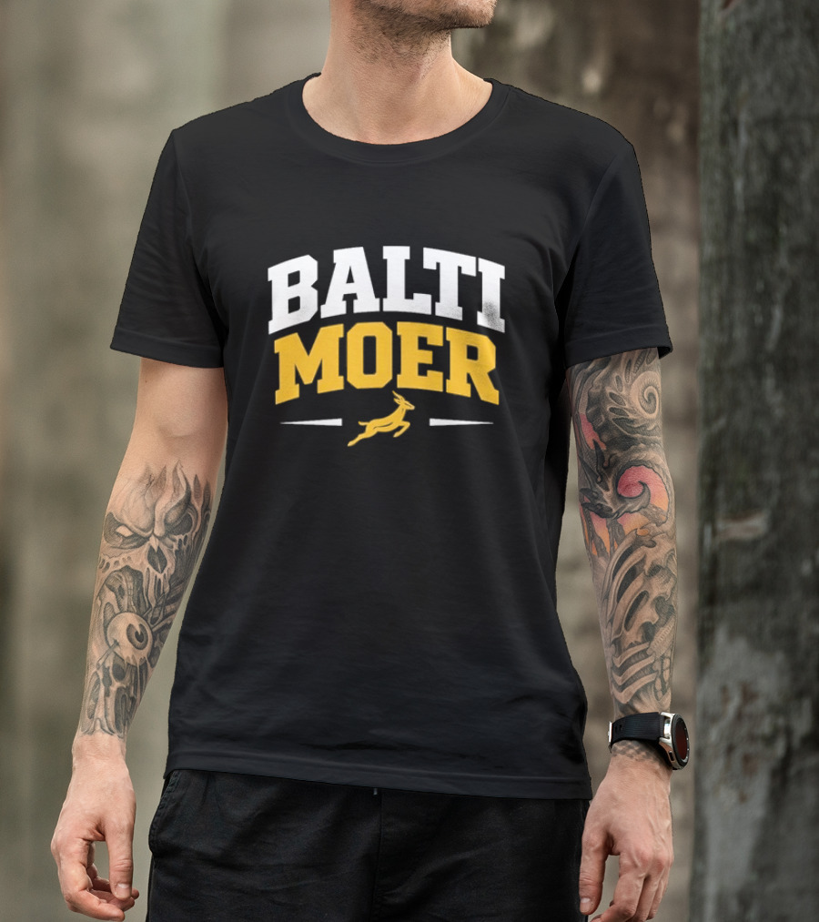 Balti Moer Springboks Rugby Team Fan T-Shirt