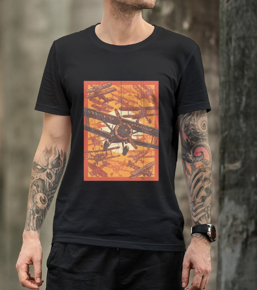 Billy Strings Fall 2026 Luke Martin Denver CO Airplane T-Shirt