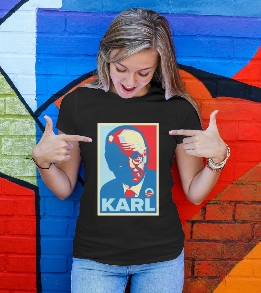 Obama Hope Style Karl Image T-Shirt