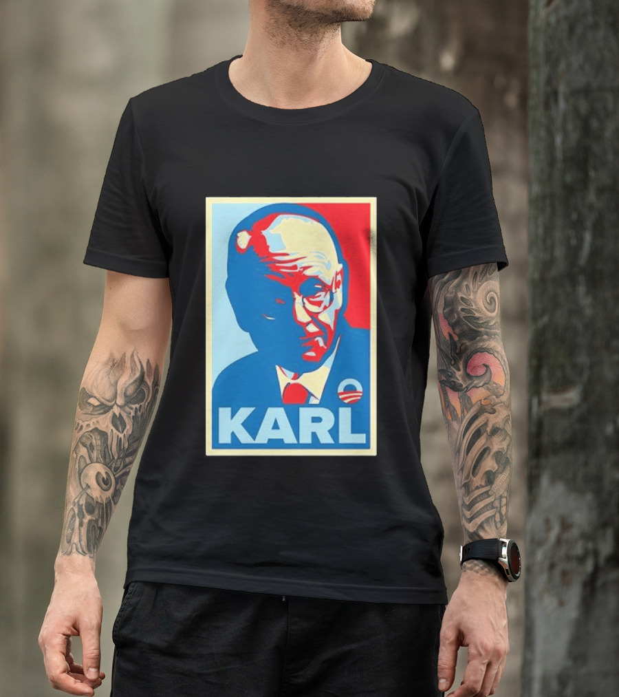 Obama Hope Style Karl Image T-Shirt