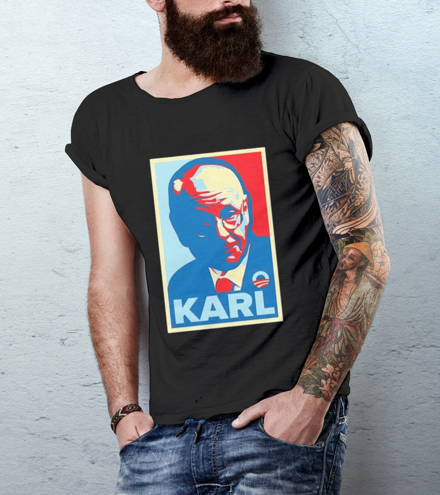 Obama Hope Style Karl Image T-Shirt