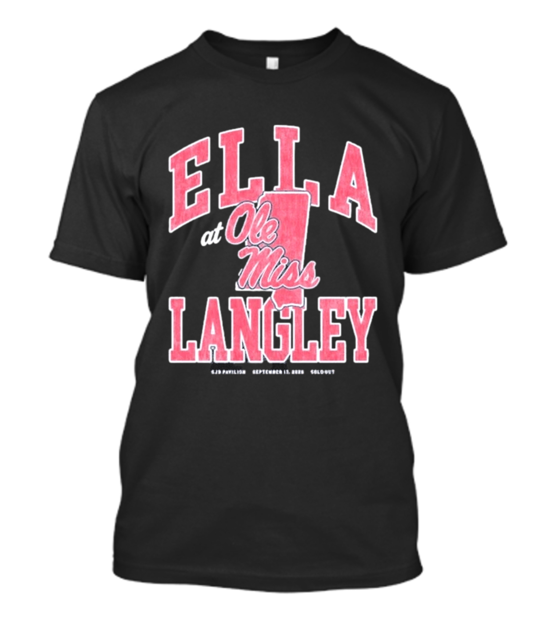 Ella Langley At Ole Miss SJB Pavilion September 17 2026 Oxford Mississippi T-Shirt