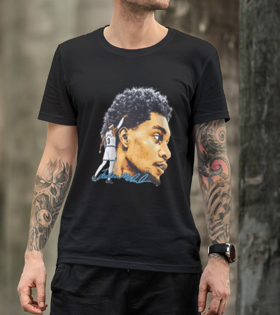 Jaden McDaniels Minnesota Timberwolves Signature T-Shirt