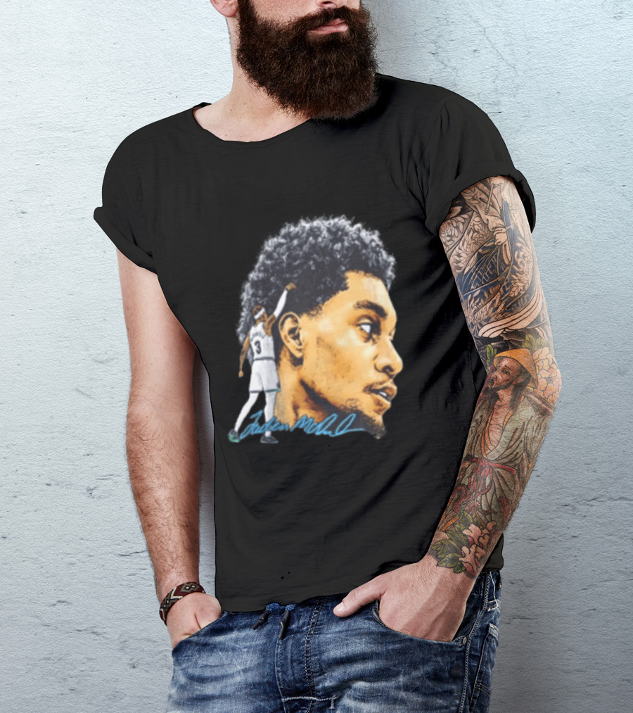 Jaden McDaniels Minnesota Timberwolves Signature T-Shirt