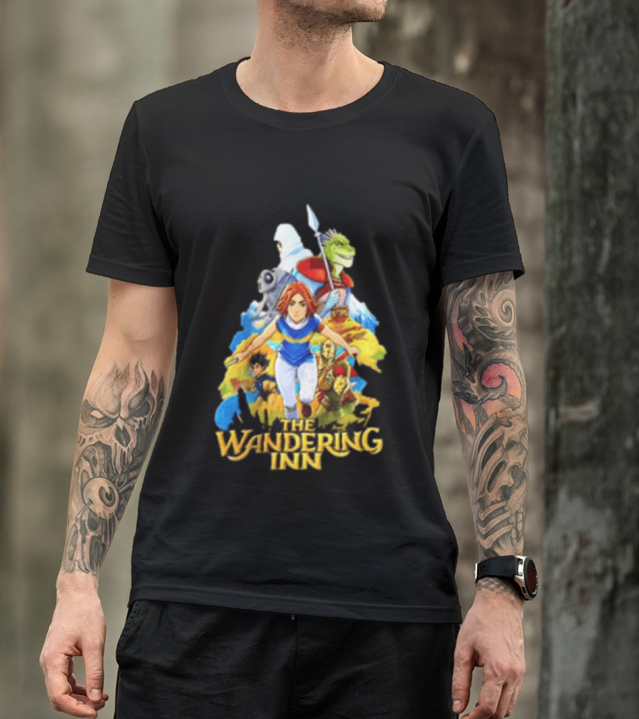 The Wandering Inn Fantasy Adventure Characters And Iconic Journey T-Shirt