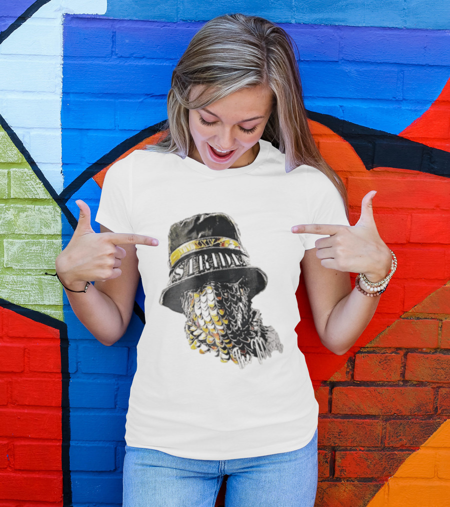 Strides Mmxxv Magpie Bucket Hat Golden Feather Mask T-Shirt