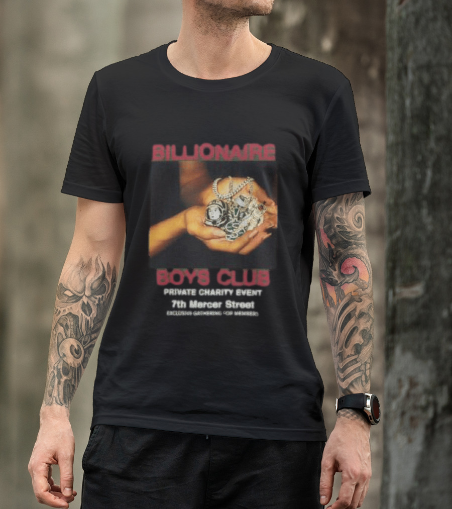 Billionaire Boys Club Private Charter Event 7th Mercer Street NYC Exclusive Fashion T-Shirt