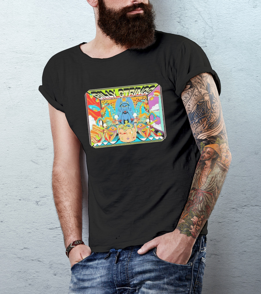 Billy Strings September 19 2026 Ball Arena Denver By Pedro Correa T-Shirt