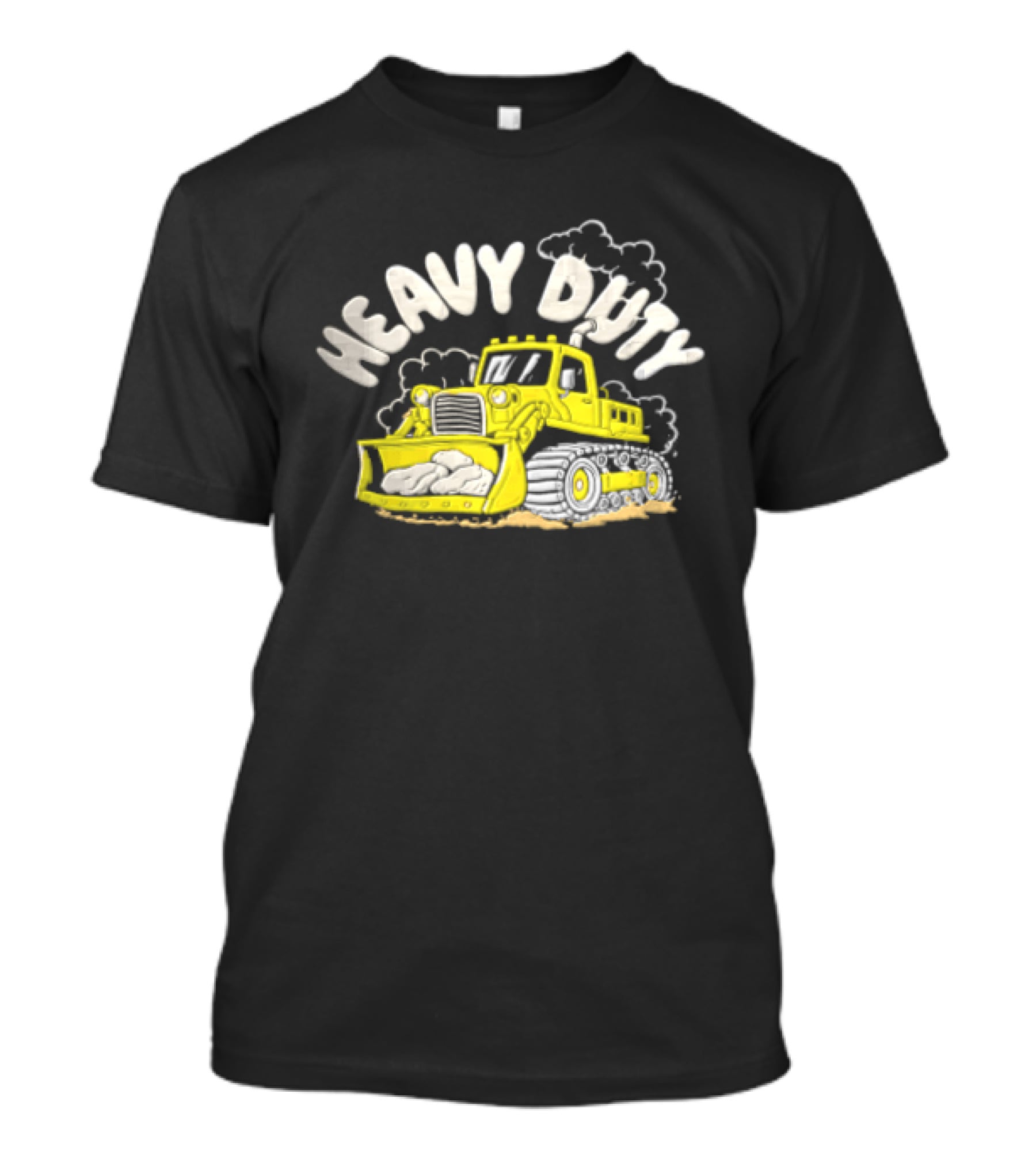 Heavy Duty Bulldozer With Rocks T-Shirt
