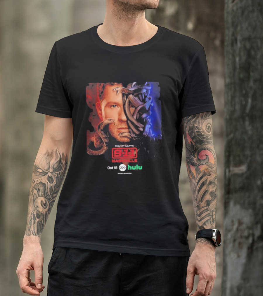 Ryan Phillippe 911 Nashville Original ABC Hulu October 15 2026 T-Shirt