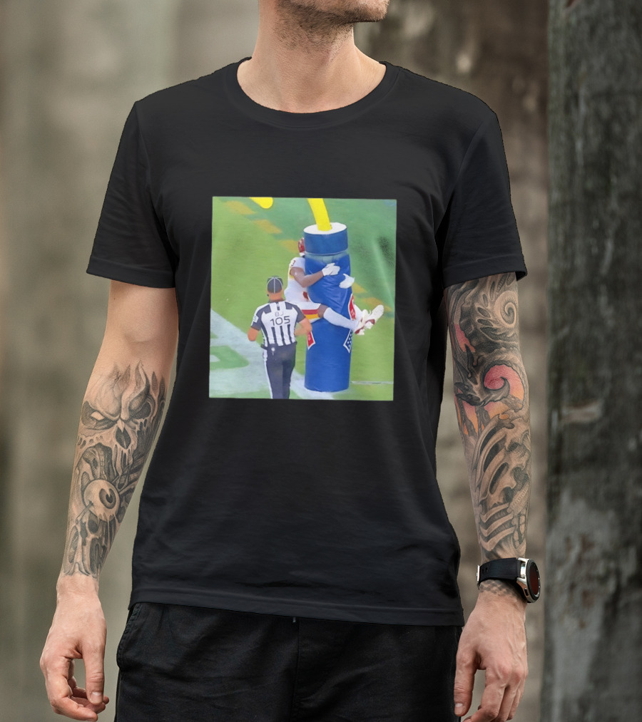 Stefon Diggs Washington Commanders Touchdown Celebration NFL Moment T-Shirt