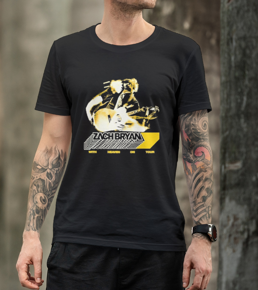 Zach Bryan With Heaven On Tour Sep 18 2026 The Woodlands Dover DE T-Shirt