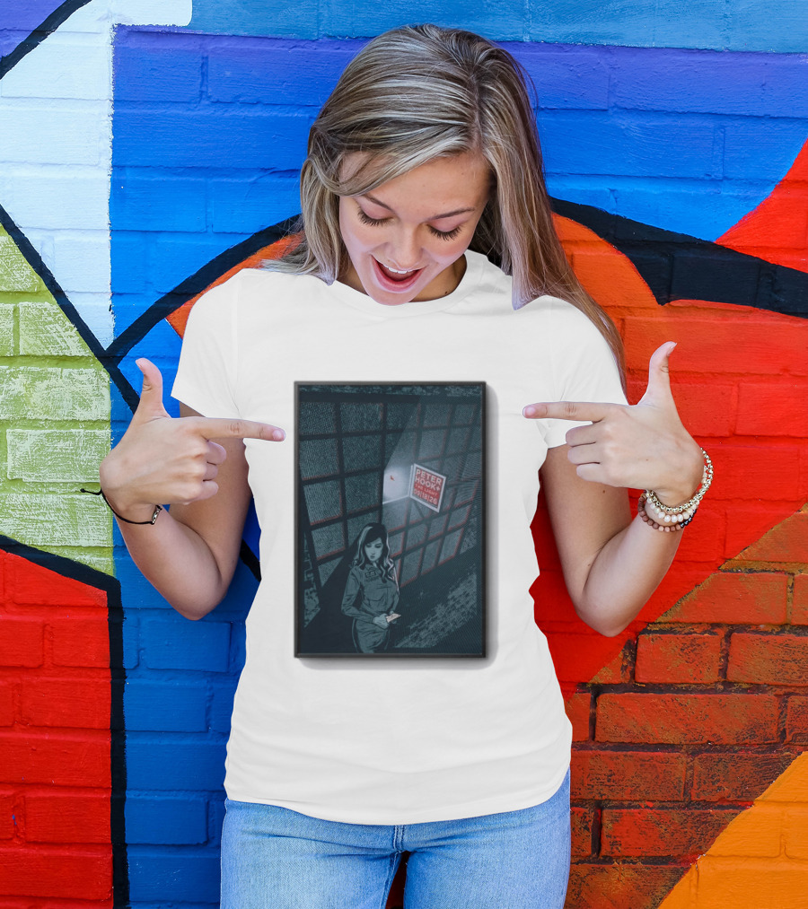 Peter Hook And The Light 9 18 2026 Del Mar CA Tour Woman In Dress Guard غرفة المراقبة T-Shirt