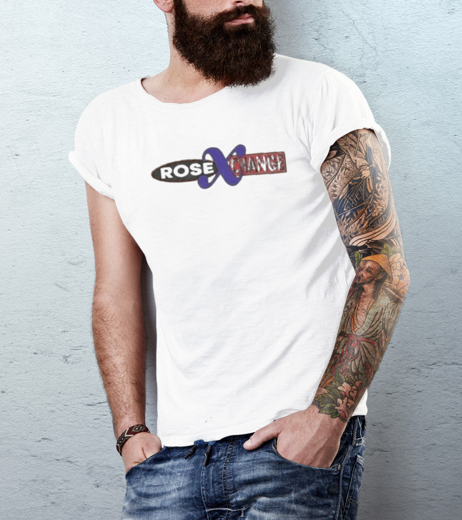 Haerin NewJeans Martine Rose XChange Rose XChange T-Shirt