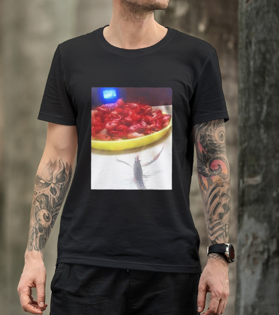 Sad Shrimp Meme T-Shirt