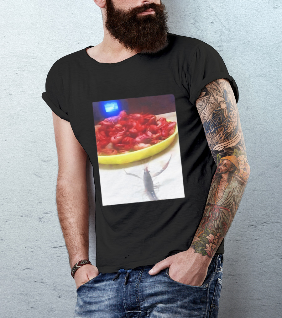 Sad Shrimp Meme T-Shirt