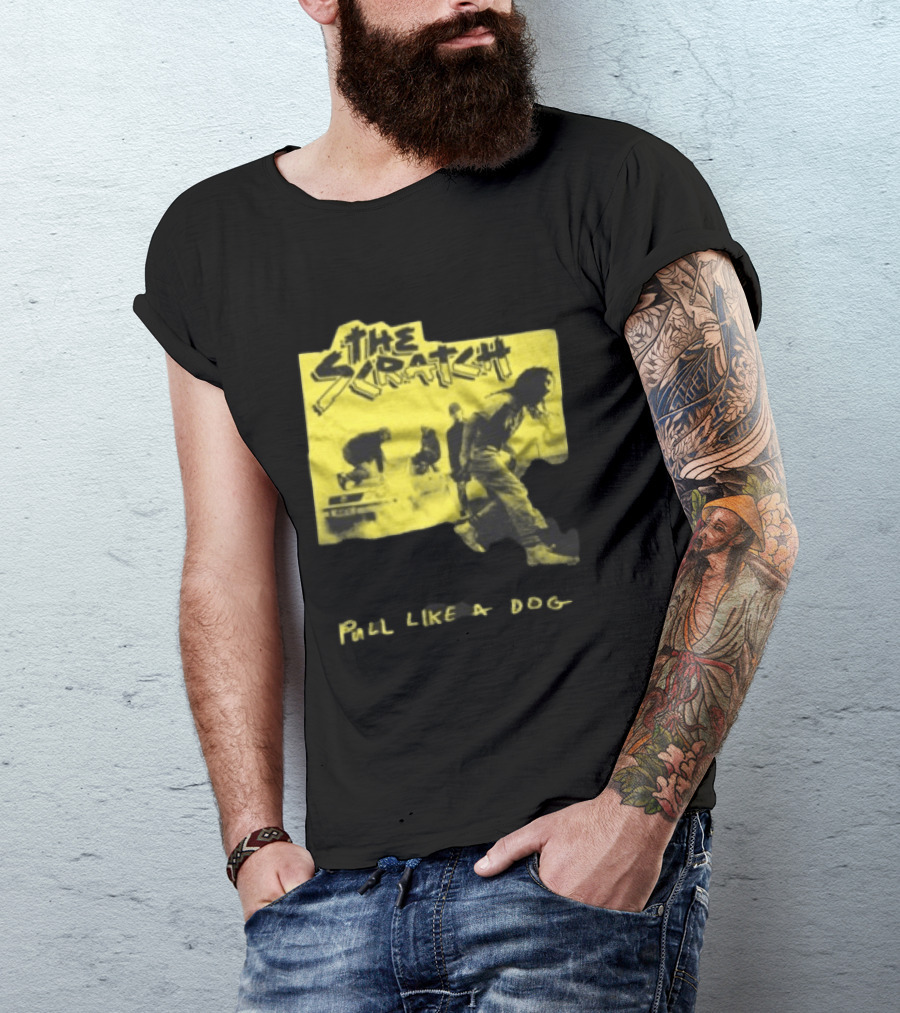 The Scratch Pull Like A Dog Grunge Style Vintage Band T-Shirt