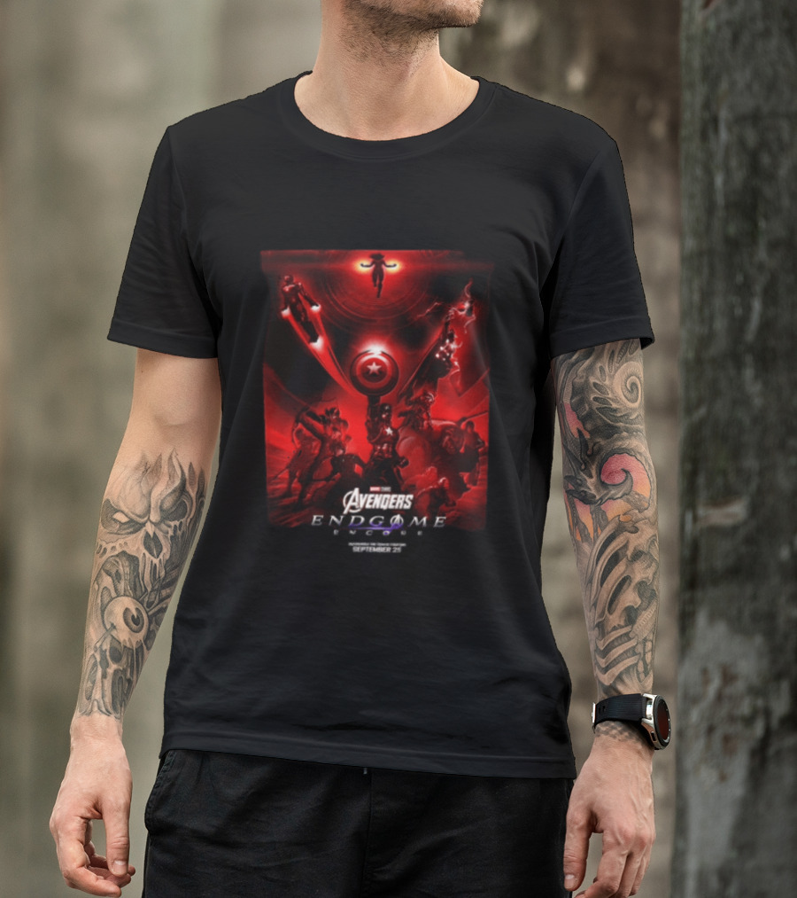 Avengers Endgame Marvel Studios 2019 Heroes Reunion T-Shirt