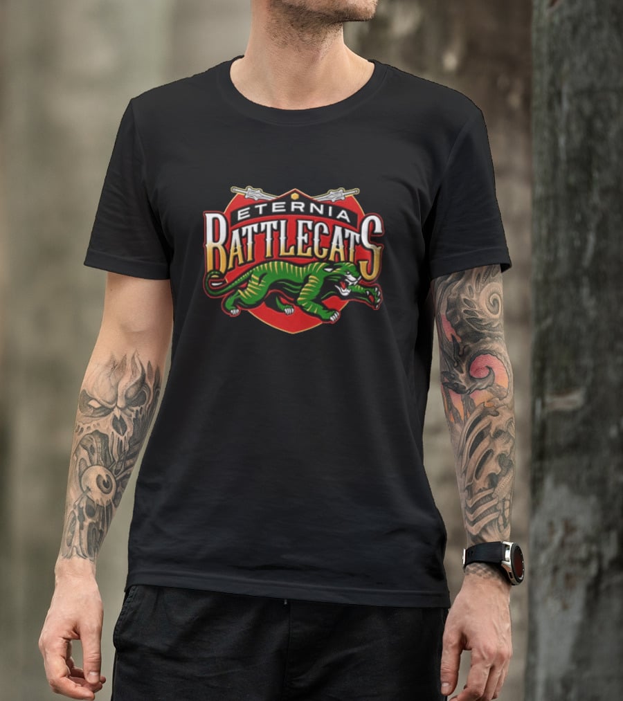 Eternia Battlecats Retro Style Iconic Feline T-Shirt