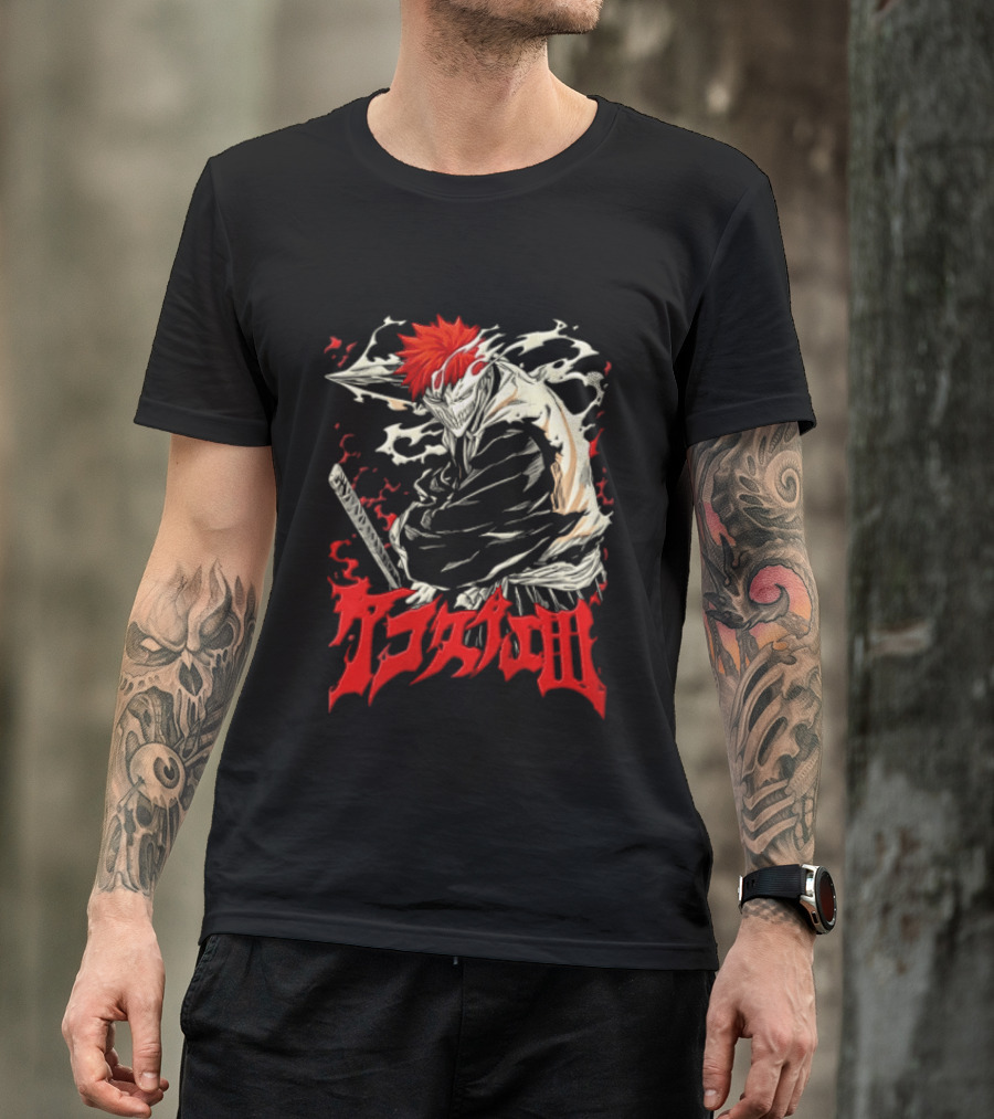 Bleach Ichigo Kurosaki Hollow Form Japanese T-Shirt