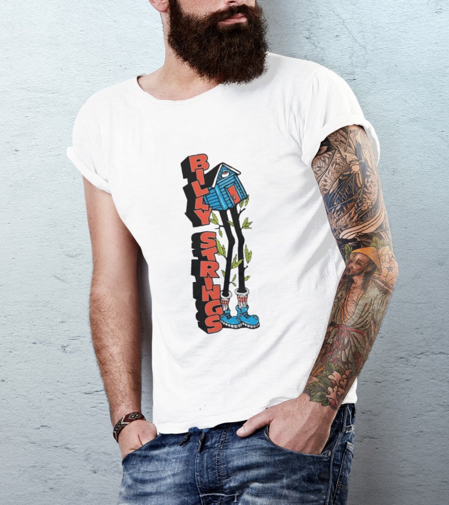 Billy Strings Tree House Legs And Shoes T-Shirt