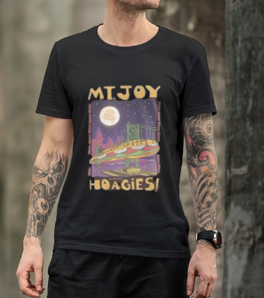 Mt Joy Hoagies Moonlit Night Bridge T-Shirt
