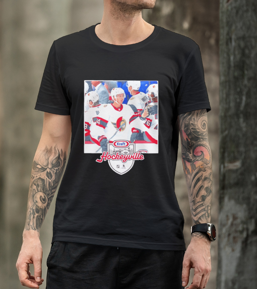 Kraft Hockeyville Ottawa Senators NHL Players Team Canada T-Shirt