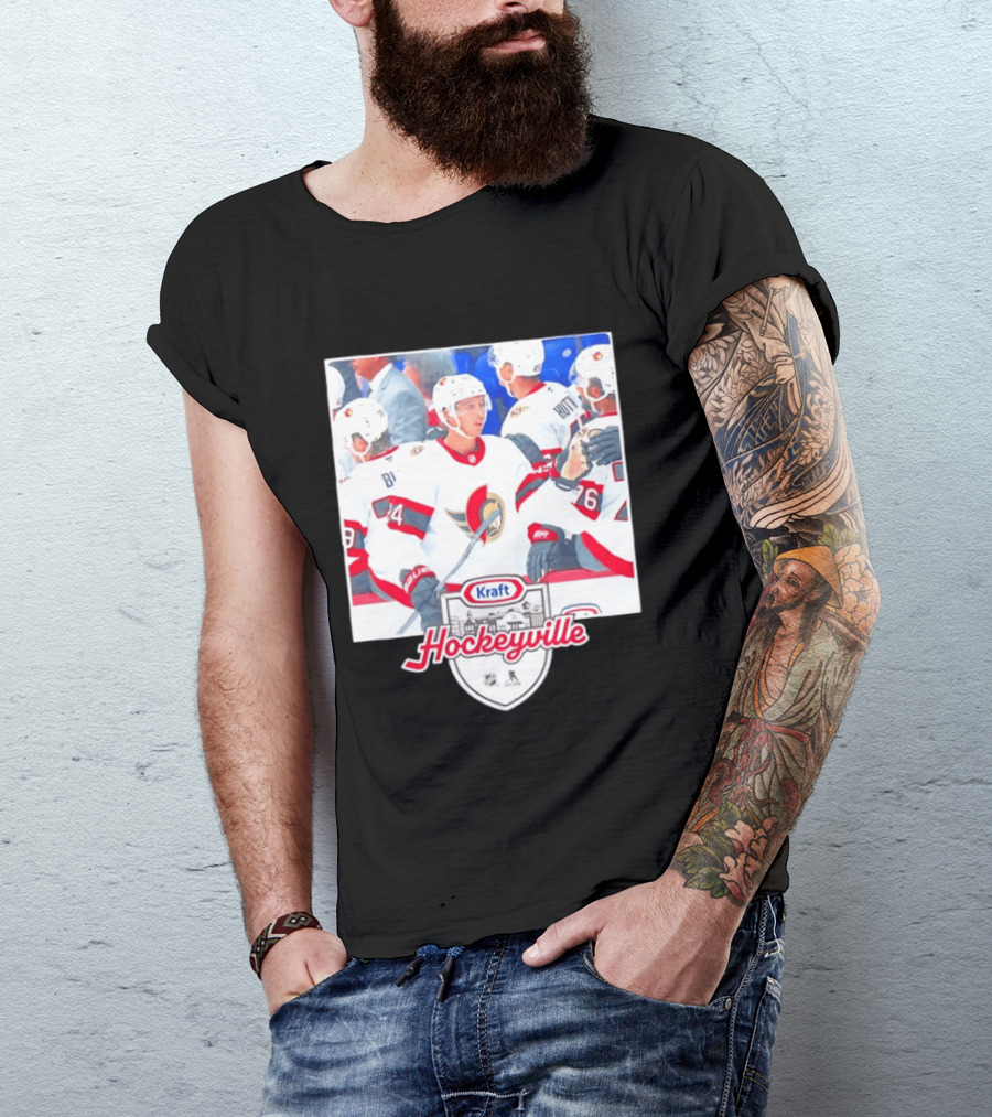 Kraft Hockeyville Ottawa Senators NHL Players Team Canada T-Shirt