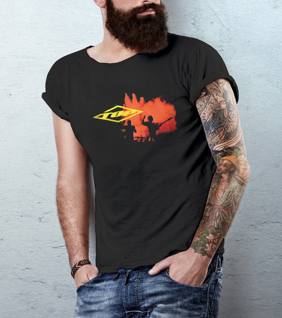Twenty One Pilots Top Logo Red Splash T-Shirt
