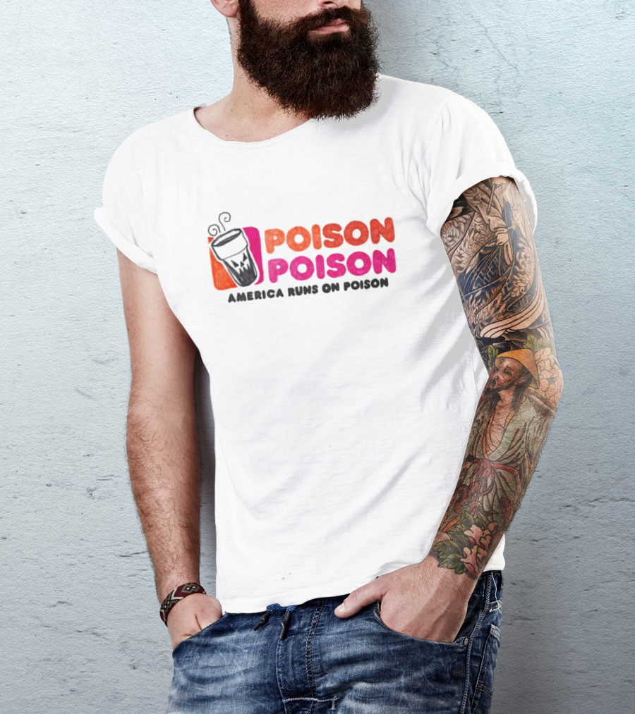 Asspizza Store America Runs On Poison Drinking Cup T-Shirt