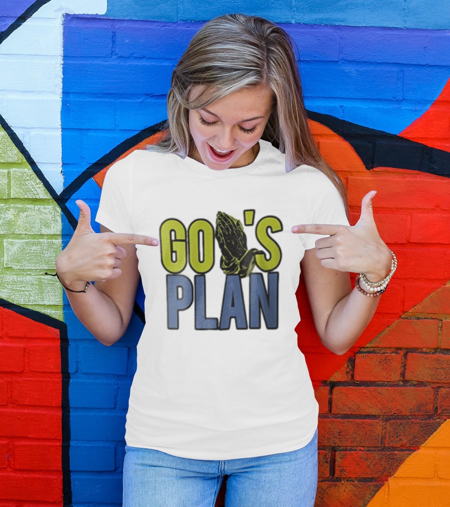 GO'S PLAN Praying Hands T-Shirt