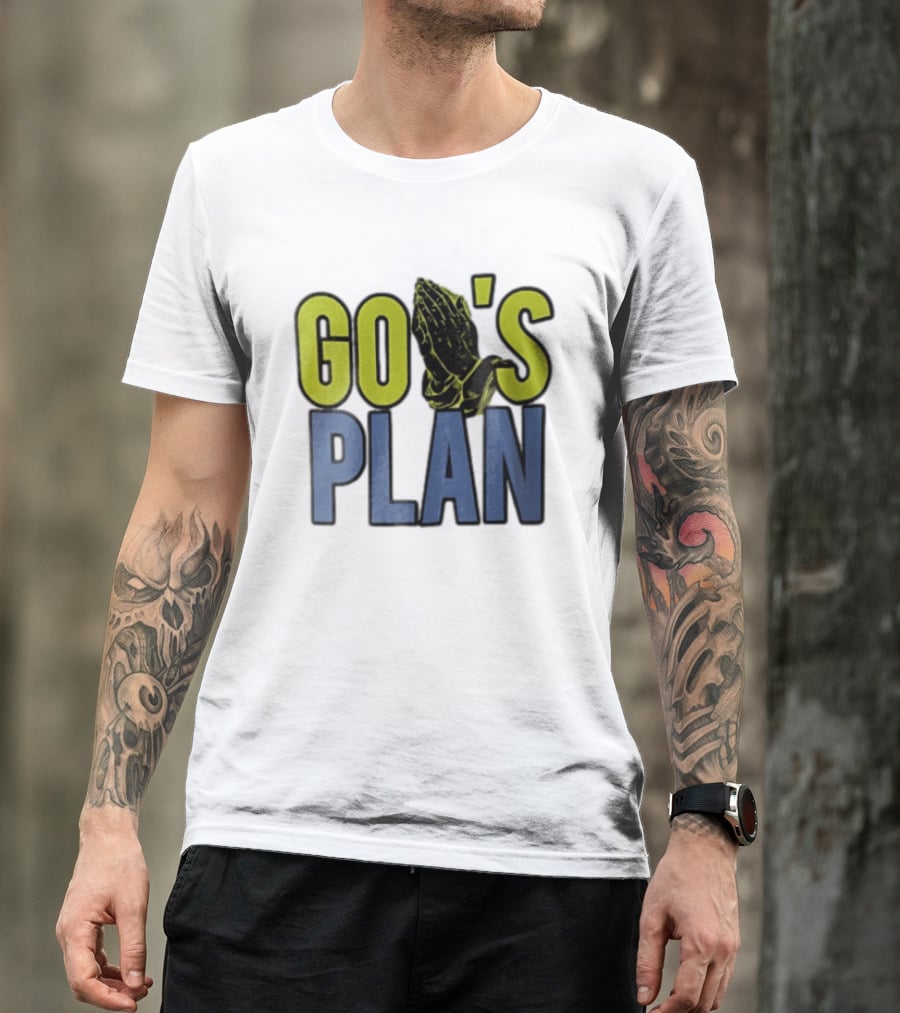 GO'S PLAN Praying Hands T-Shirt