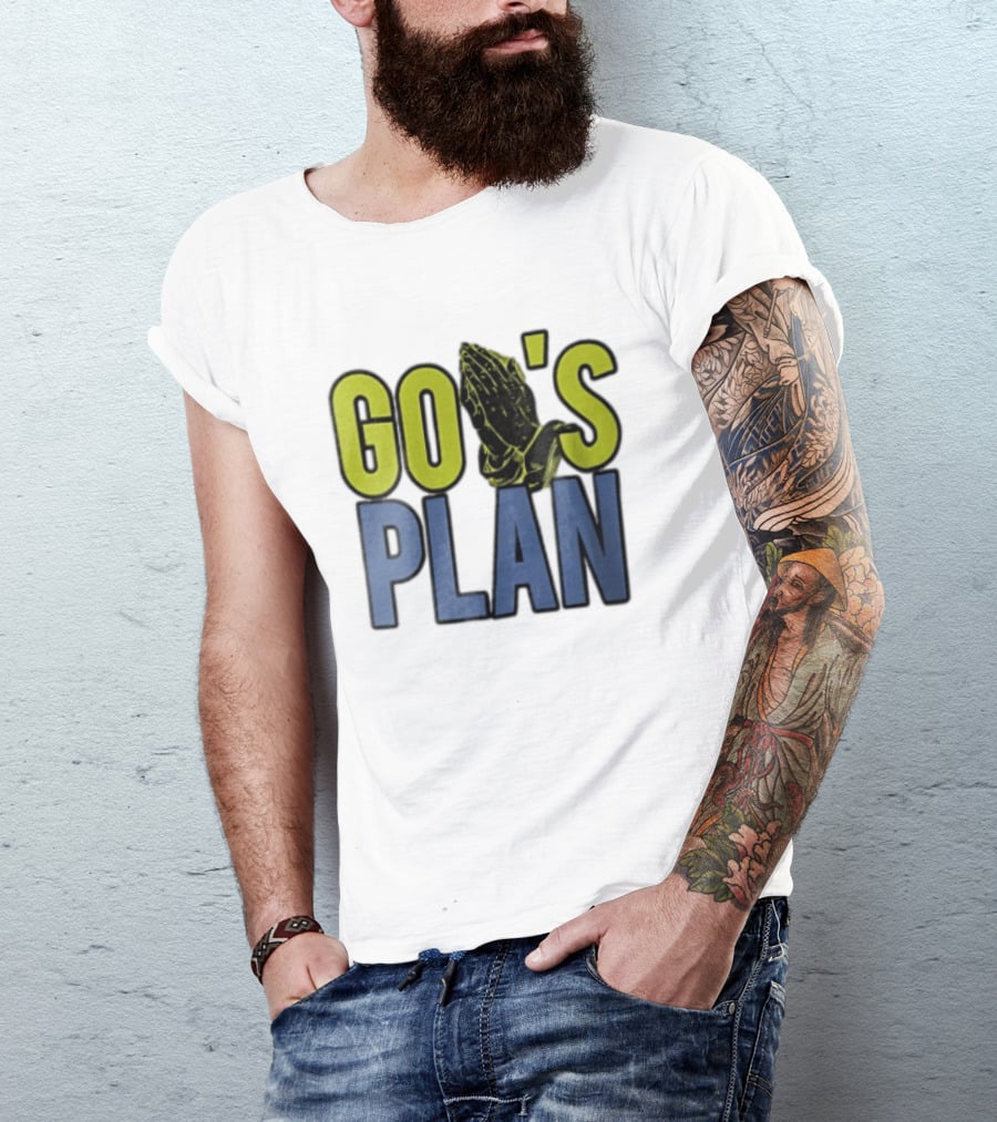 GO'S PLAN Praying Hands T-Shirt