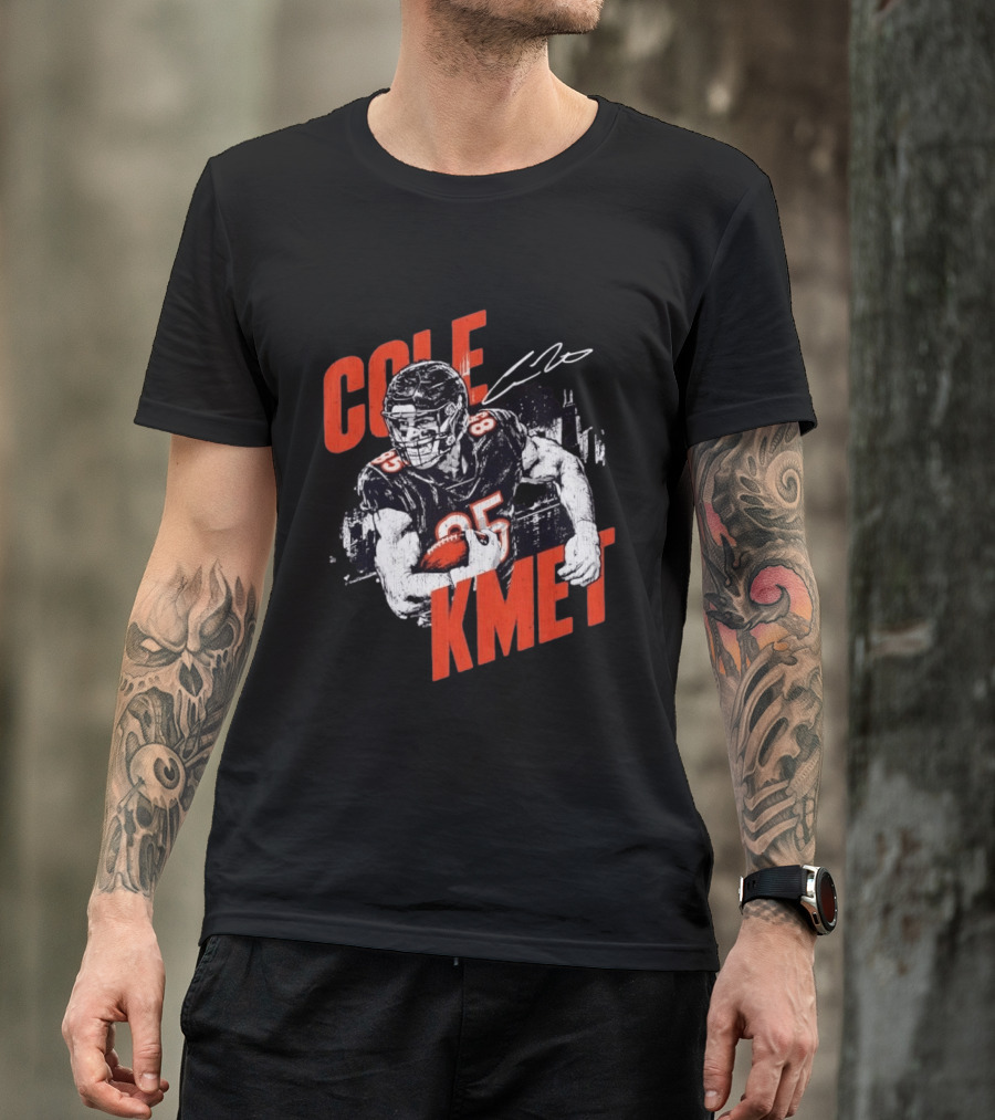 Cole Kmet Chicago Bears Football Iconic Number 85 Sports T-Shirt