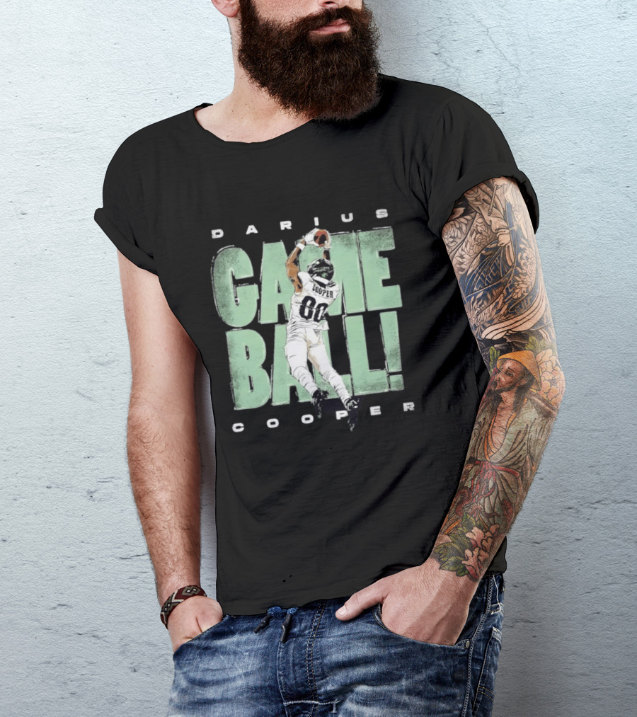 Darius Cooper Game Ball Philadelphia Eagles T-Shirt
