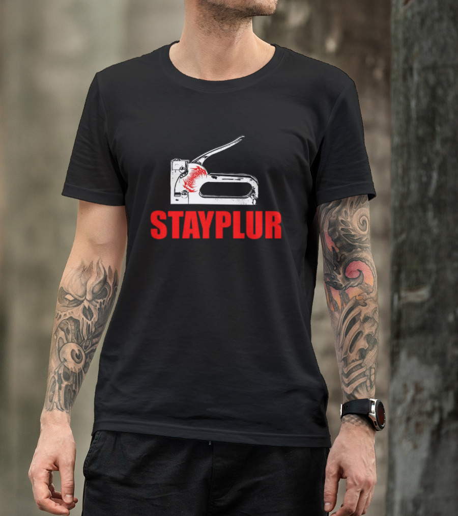 Firehouse666 Stayplur Stapler T-Shirt