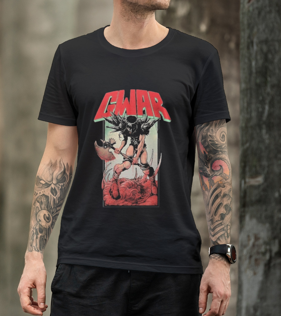Gwar Balsac The Jaws Of Death Barbaric Warrior Monster T-Shirt