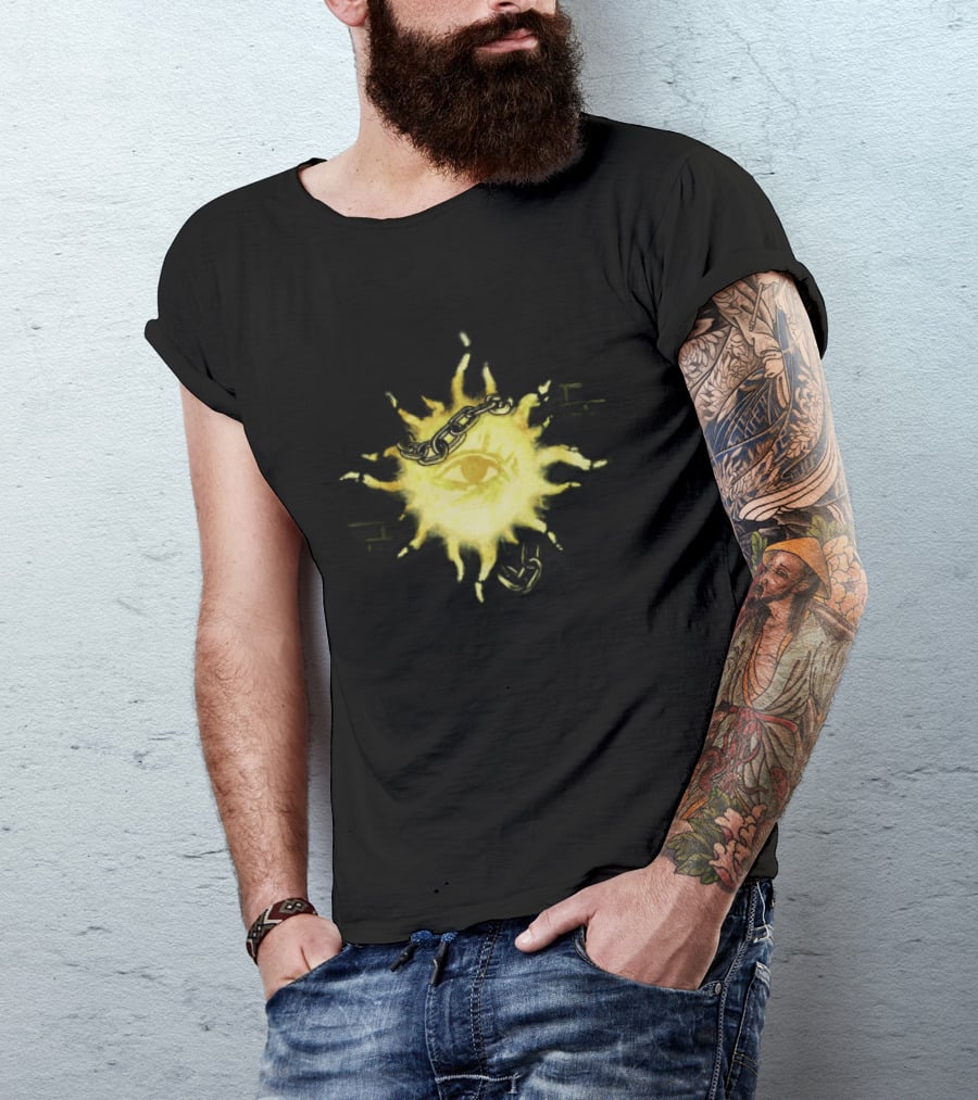 Mindcap Store Sun Eye Chains T-Shirt