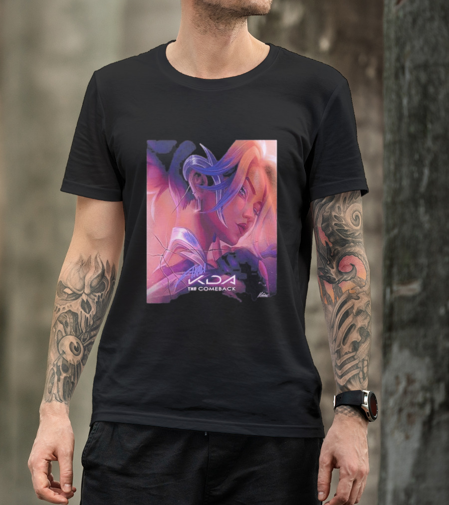 Akali KDA The Comeback Arcane League Of Legends Nikkotari T-Shirt