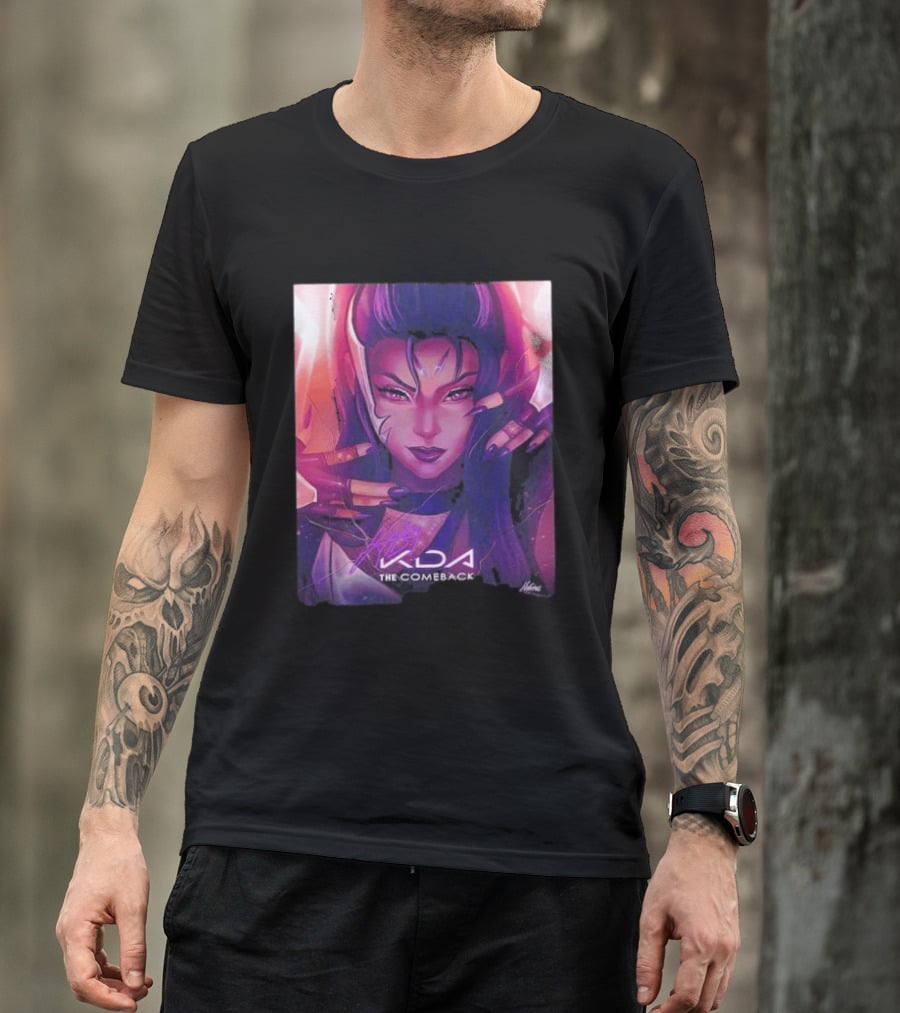 Kaisa KDA The Comeback Arcane League Of Legends By Nikkotari T-Shirt