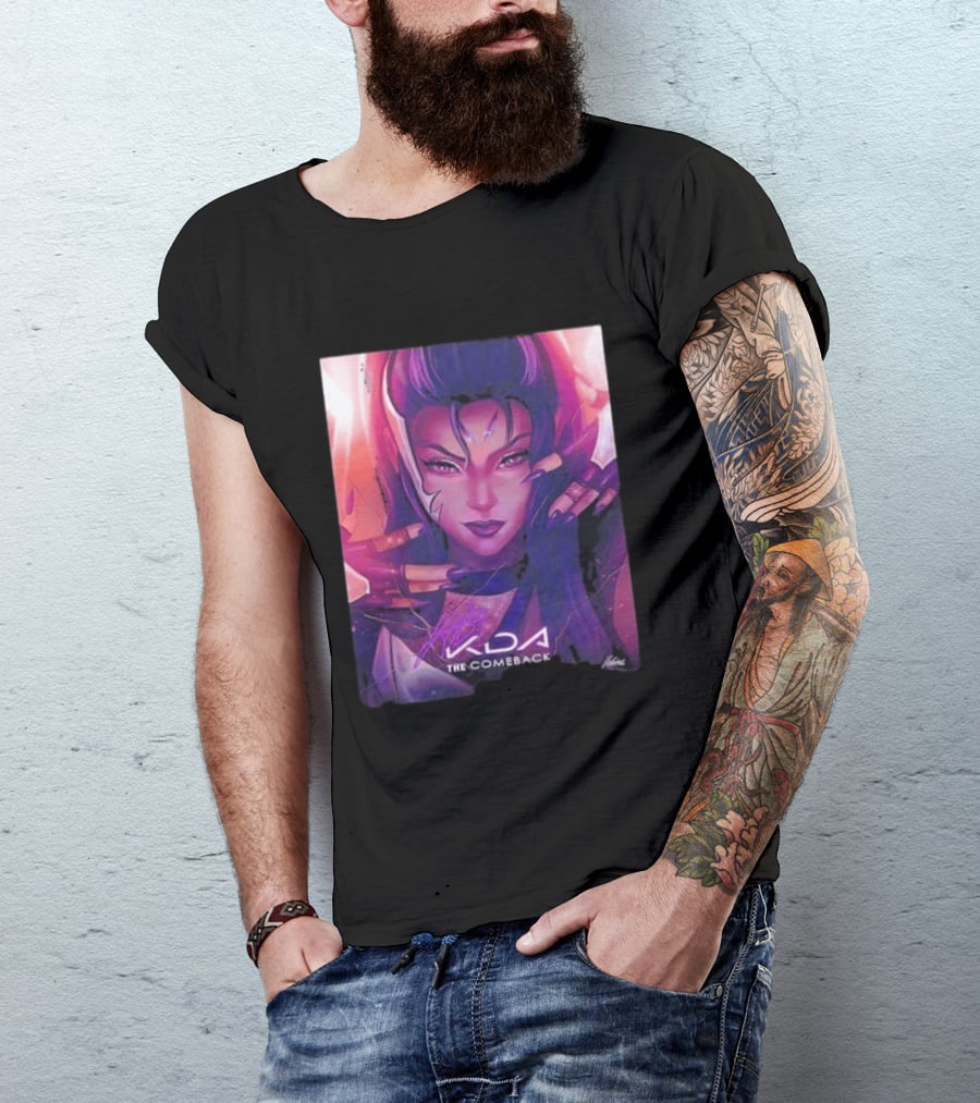 Kaisa KDA The Comeback Arcane League Of Legends By Nikkotari T-Shirt