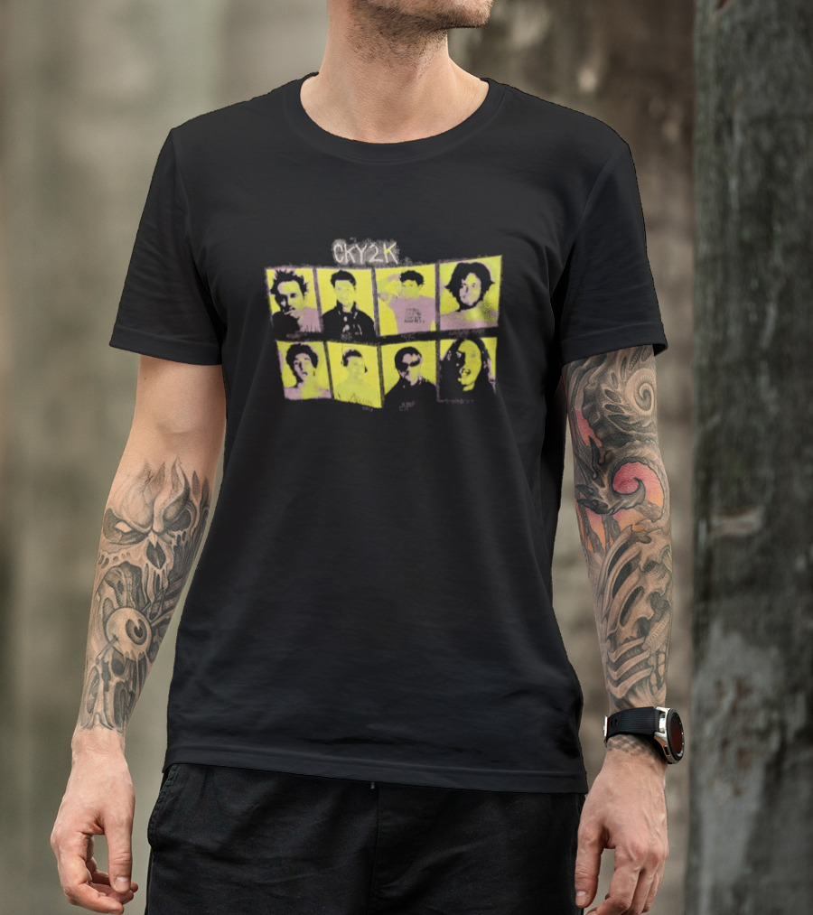 CKY 2K Cast Collage Faces And Names T-Shirt