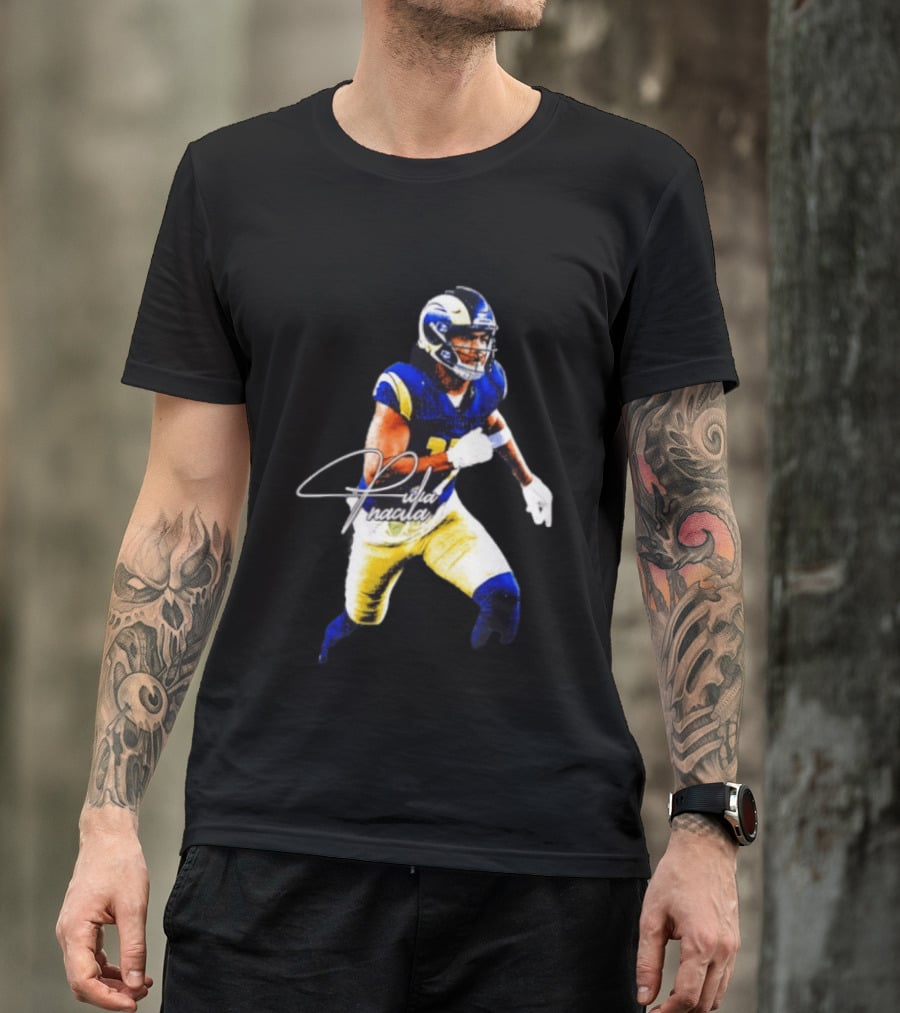 Puka Nacua Los Angeles Rams Player Signature NFL Football T-Shirt