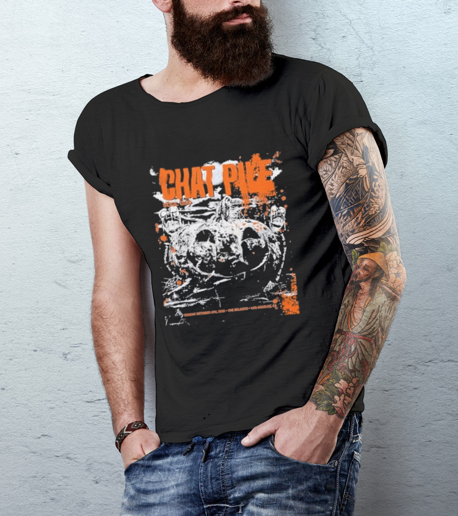 Chat Pile Event October 4 2026 The Belasco Los Angeles CA Sonic Gig T-Shirt