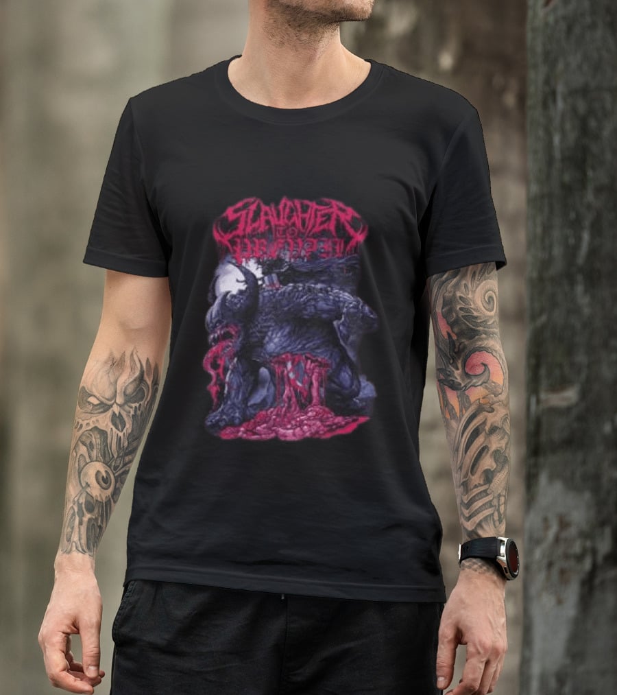 Slaughter To Prevail Berserk Tour Firstblood Store Monster T-Shirt