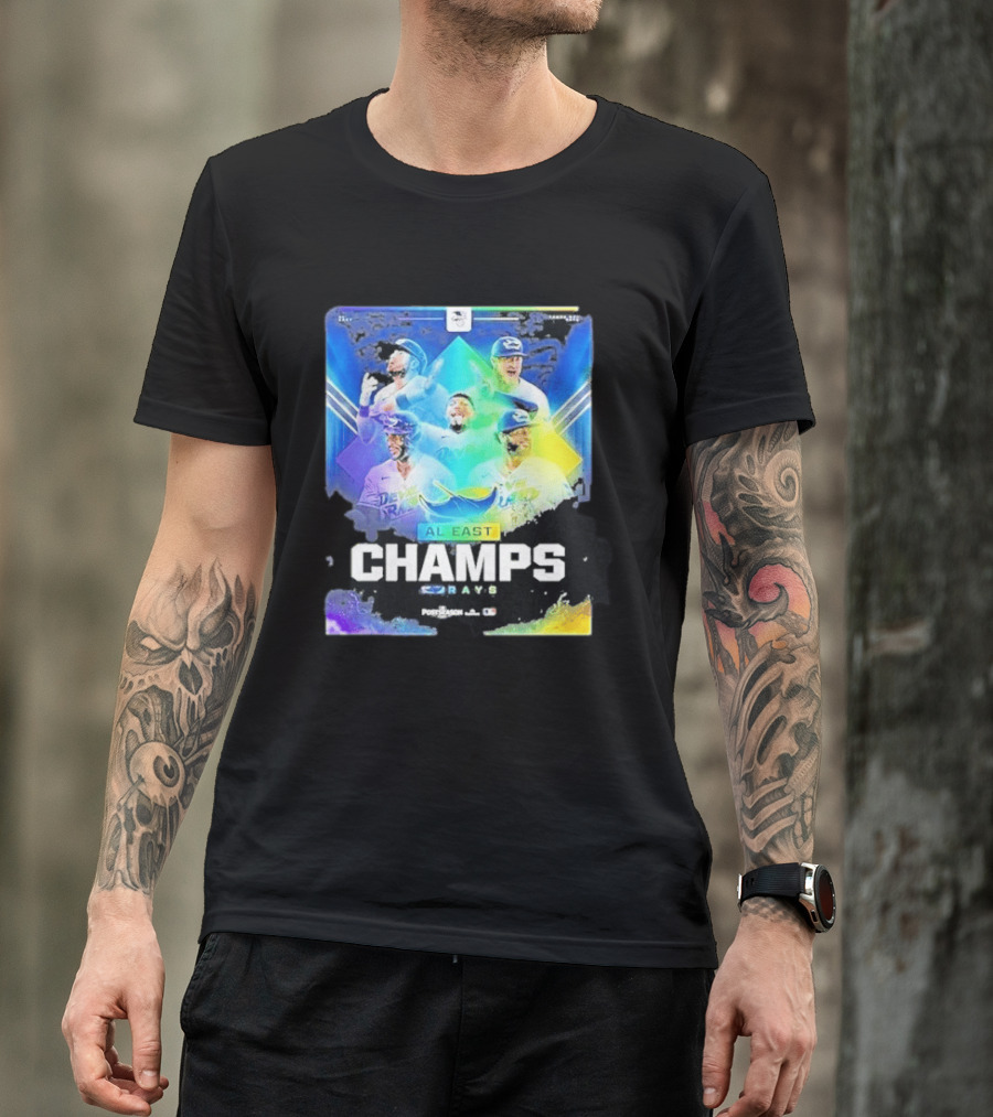Postseason Al East Champs Rays Fifth Time Original Tampa Bay 2026 T-Shirt