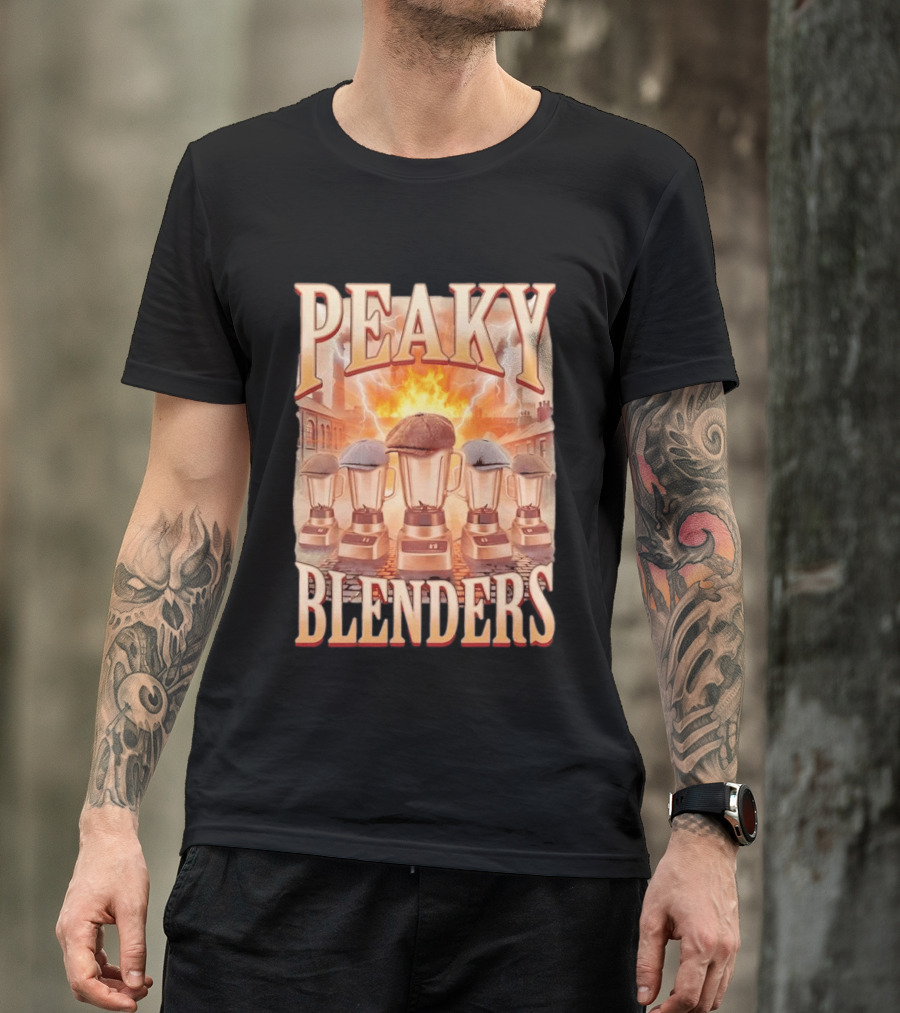 Peaky Blenders Kitchen Humor Blender Joke T-Shirt