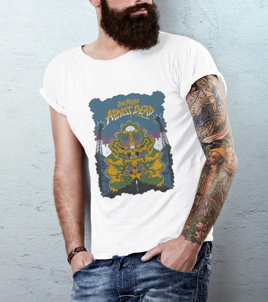 Joe Russo's Almost Dead Rooftop Pier 17 New York NV September 25 26 2026 Event Psychedelic T-Shirt