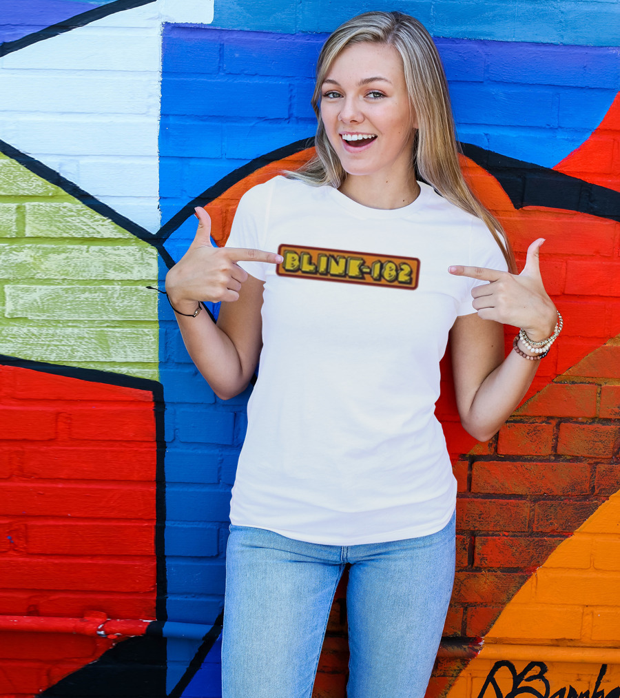 Pac Man Arcade Crossover With Blink 182 T-Shirt
